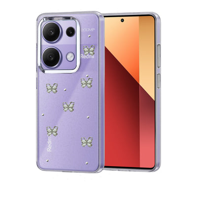 Newface Xiaomi Redmi Note 13 Pro 4G Fiyonk Desenli Kapak