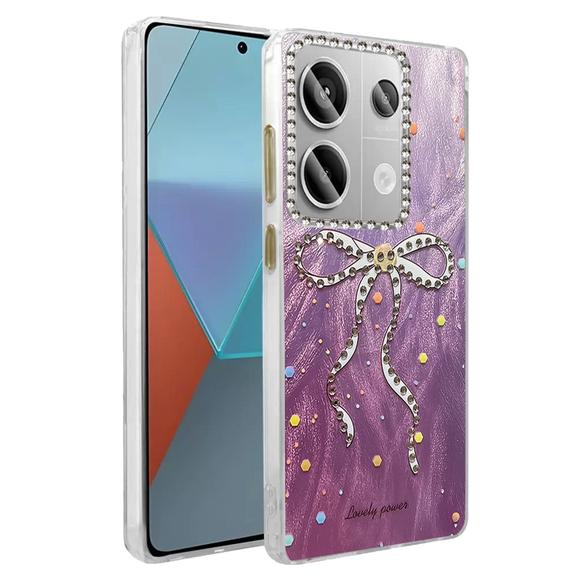 Newface Xiaomi Redmi Note 13 Pro 4G Kılıf Blade Aynalı Desenli Kapak