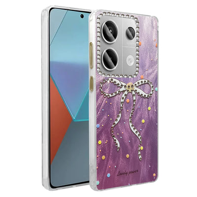 Newface Xiaomi Redmi Note 13 Pro 4G Kılıf Blade Aynalı Desenli Kapak