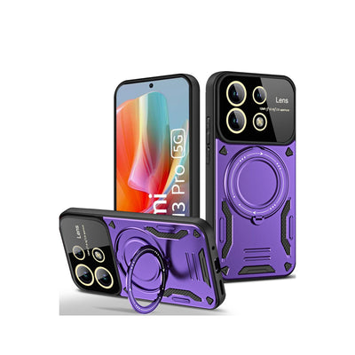 Newface Xiaomi Redmi Note 13 Pro 4G Kılıf Joy Lens Standlı Kapak