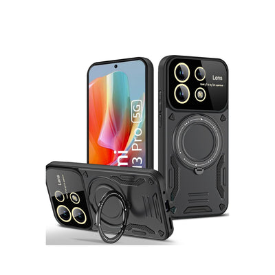 Newface Xiaomi Redmi Note 13 Pro 4G Kılıf Joy Lens Standlı Kapak