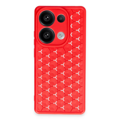 Newface Xiaomi Redmi Note 13 Pro 4G Kılıf Petek Silikon Kapak