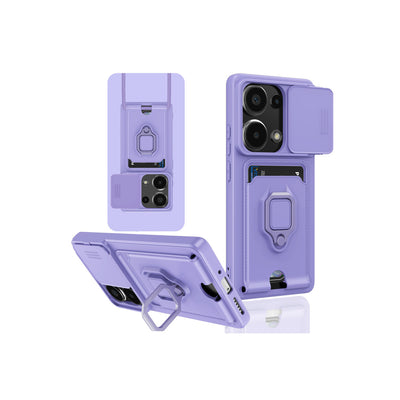 Newface Xiaomi Redmi Note 13 Pro 4G Kılıf Zuma Kartvizitli Yüzüklü Silikon