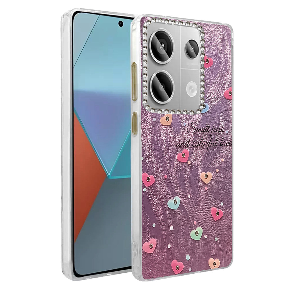 Newface Xiaomi Redmi Note 13 Pro 5G Kılıf Blade Aynalı Desenli Kapak