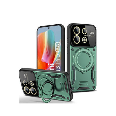 Newface Xiaomi Redmi Note 13 Pro 5G Kılıf Joy Lens Standlı Kapak