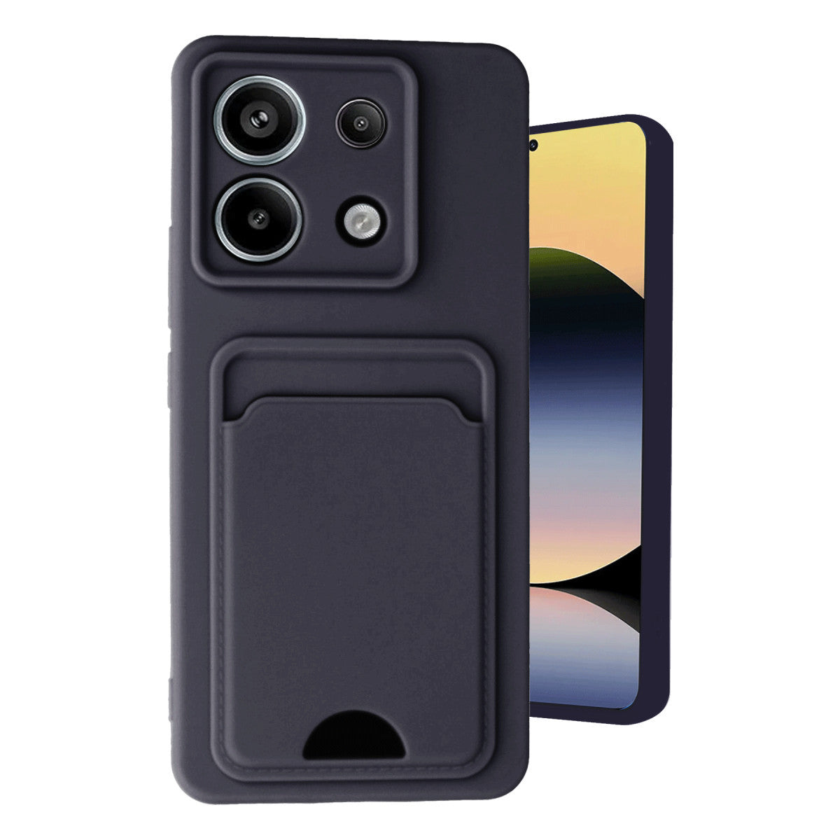 Newface Xiaomi Redmi Note 13 Pro 5G Kılıf Kelvin Kartvizitli Silikon