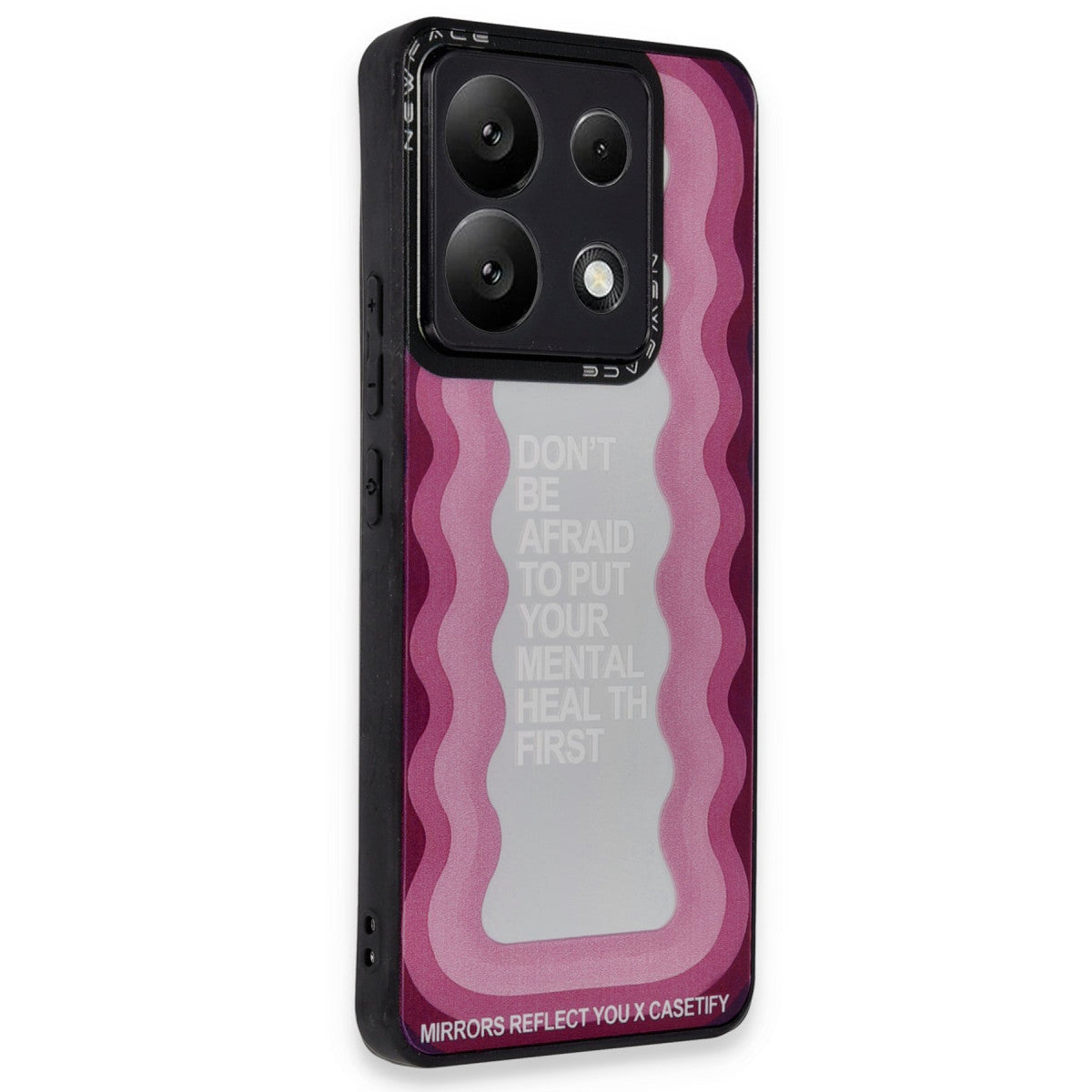 Newface Xiaomi Redmi Note 13 Pro 5G Kılıf Mirror Desenli Kapak - Mirror