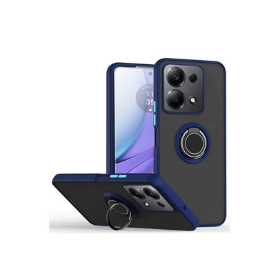 Newface Xiaomi Redmi Note 13 Pro 5G Kılıf Montreal Yüzüklü Silikon Kapak