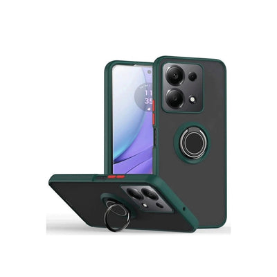 Newface Xiaomi Redmi Note 13 Pro 5G Kılıf Montreal Yüzüklü Silikon Kapak