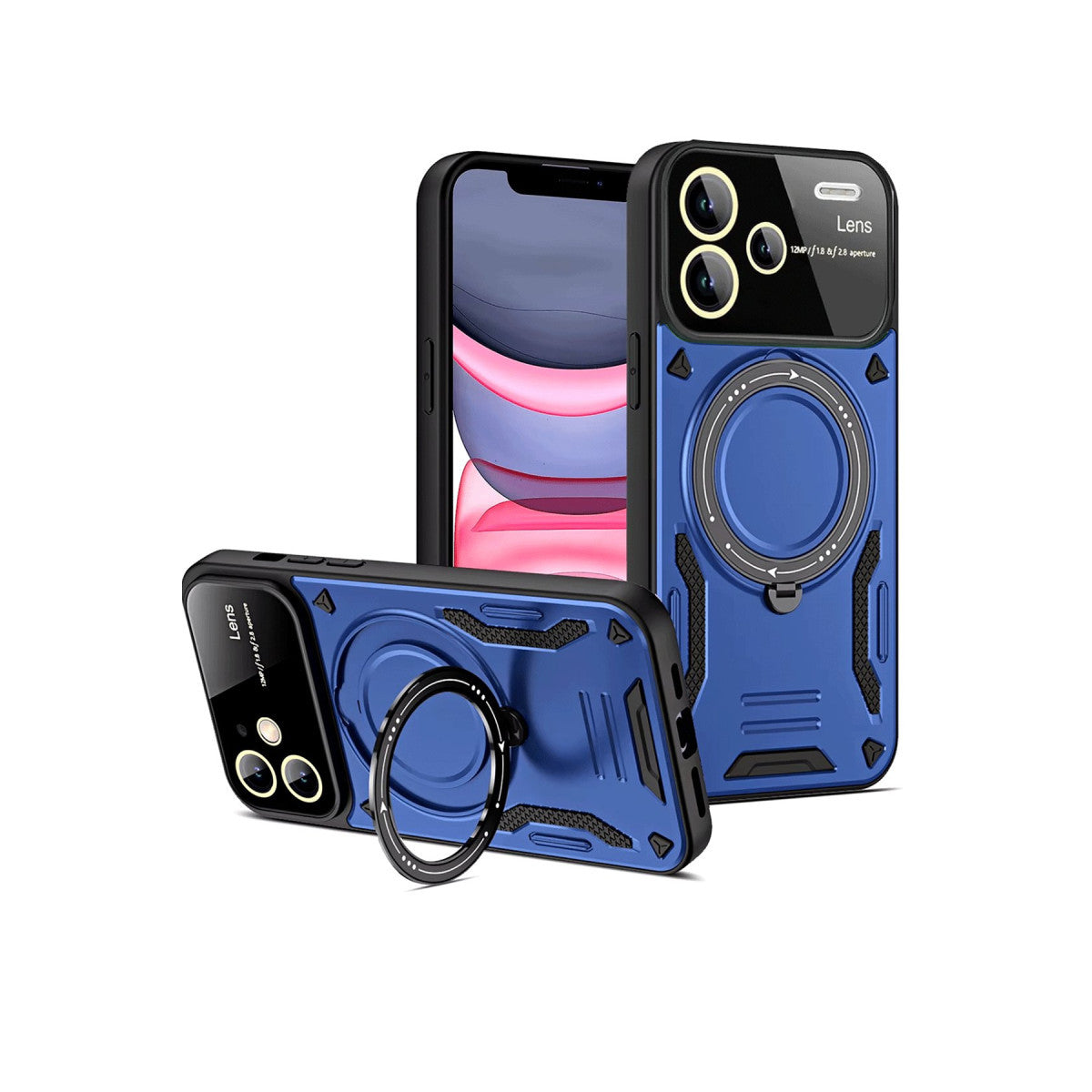 Newface Xiaomi Redmi Note 13 Pro Plus Joy Lens Standlı Kapak