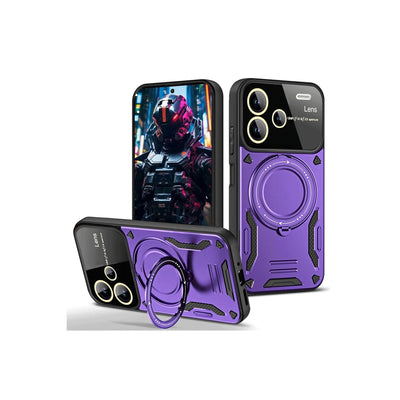 Newface Xiaomi Redmi Note 13 Pro Plus Joy Lens Standlı Kapak