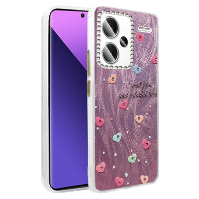 Newface Xiaomi Redmi Note 13 Pro Plus Kılıf Blade Aynalı Desenli Kapak