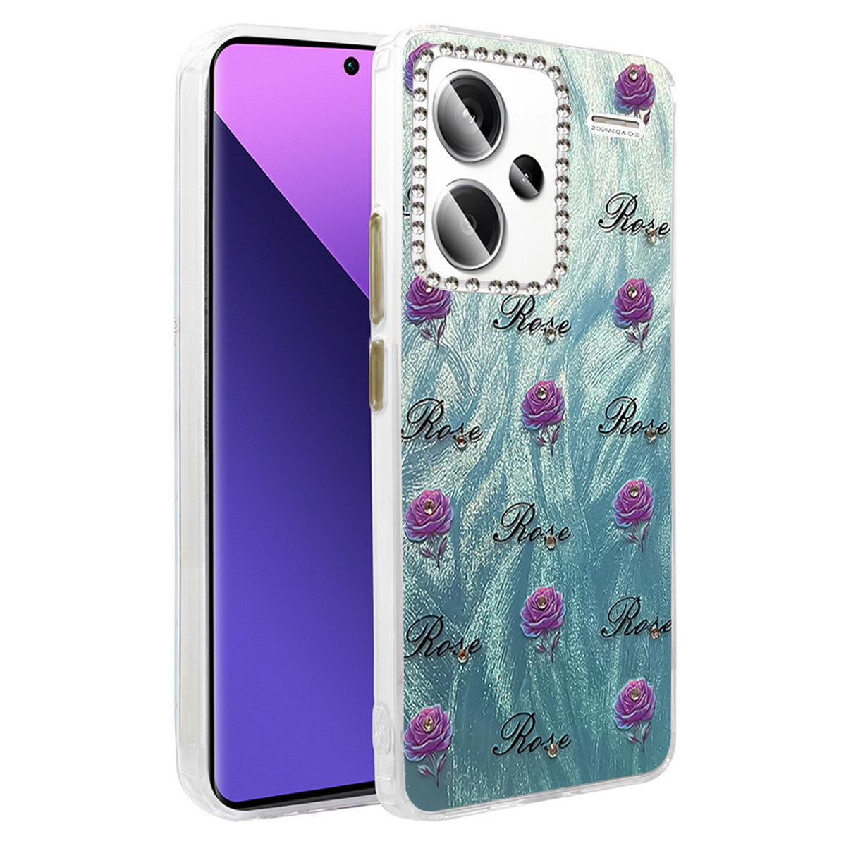 Newface Xiaomi Redmi Note 13 Pro Plus Kılıf Blade Aynalı Desenli Kapak