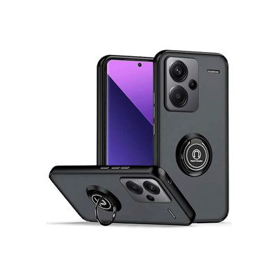 Newface Xiaomi Redmi Note 13 Pro Plus Kılıf Montreal Yüzüklü Silikon Kapak