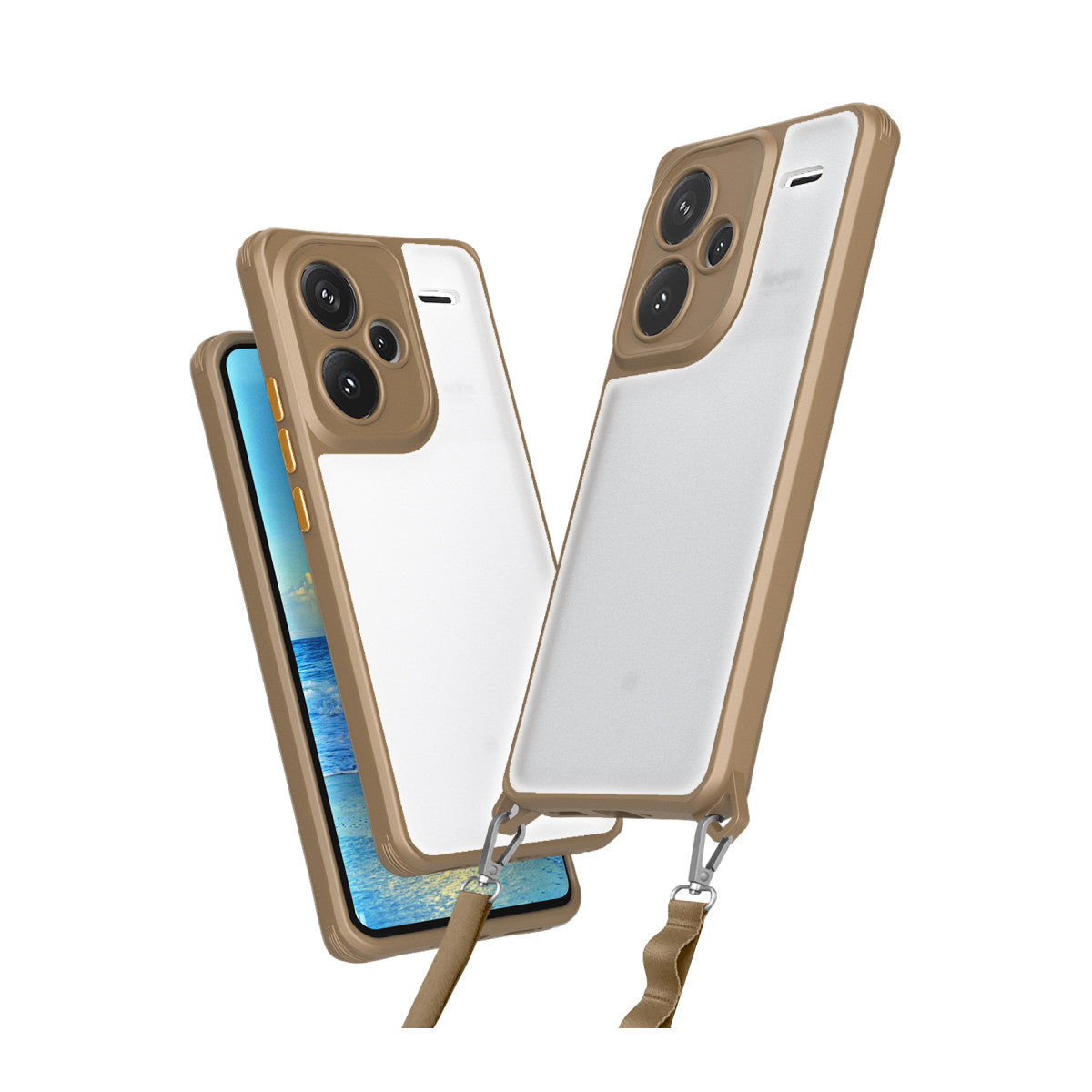 Newface Xiaomi Redmi Note 13 Pro Plus Kılıf Penta Silikon Kılıf