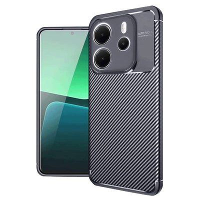 Newface Xiaomi Redmi Note 14 4G Kılıf Auto Focus Karbon Kapak