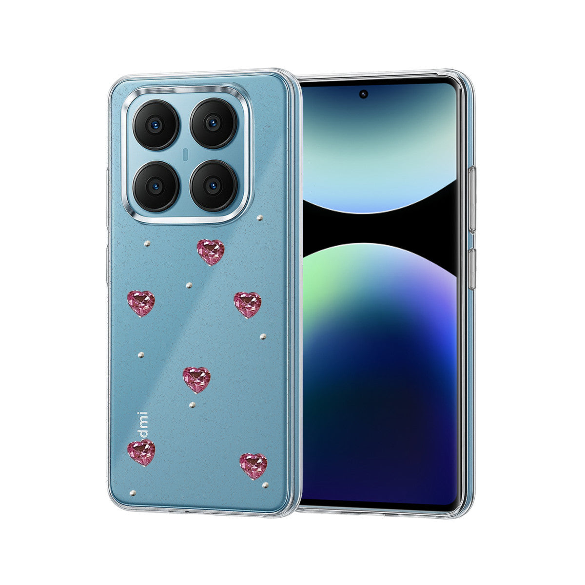 Newface Xiaomi Redmi Note 14 Pro 4G Fiyonk Desenli Kapak