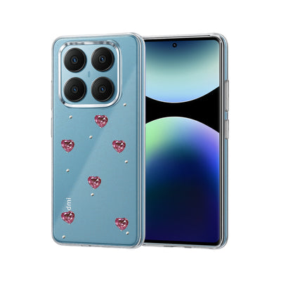 Newface Xiaomi Redmi Note 14 Pro 4G Fiyonk Desenli Kapak