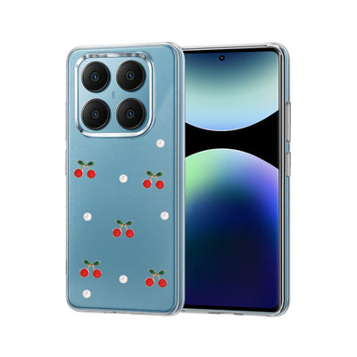 Newface Xiaomi Redmi Note 14 Pro 4G Fiyonk Desenli Kapak