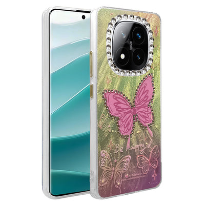 Newface Xiaomi Redmi Note 14 Pro 4G Kılıf Blade Aynalı Desenli Kapak