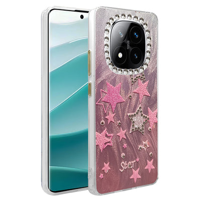 Newface Xiaomi Redmi Note 14 Pro 4G Kılıf Blade Aynalı Desenli Kapak