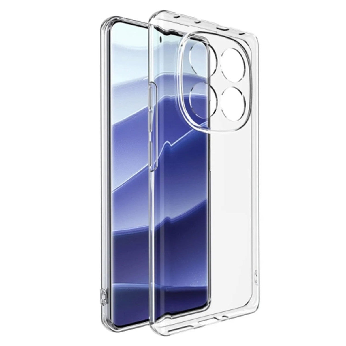 Newface Xiaomi Redmi Note 14 Pro 4G Kılıf Lüx Şeffaf Silikon