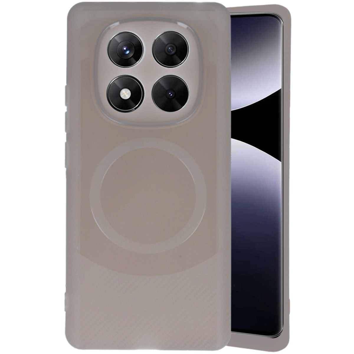 Newface Xiaomi Redmi Note 14 Pro 4G Kılıf Maya Karbon Kapak