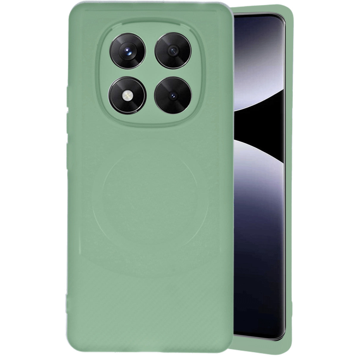 Newface Xiaomi Redmi Note 14 Pro 4G Kılıf Maya Karbon Kapak