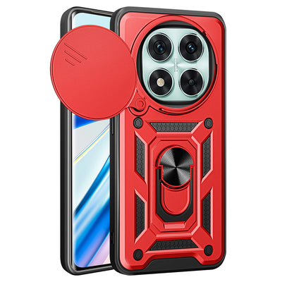 Newface Xiaomi Redmi Note 14 Pro 5G Kılıf Pars Lens Yüzüklü Silikon