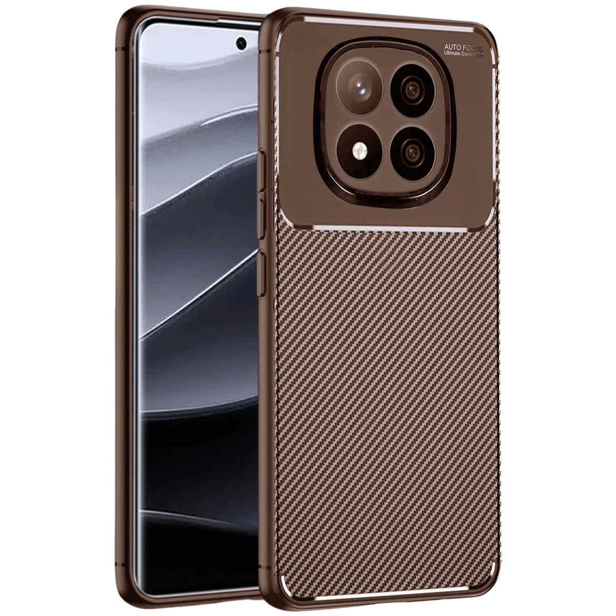 Newface Xiaomi Redmi Note 14 Pro Plus Kılıf Auto Focus Karbon Kapak