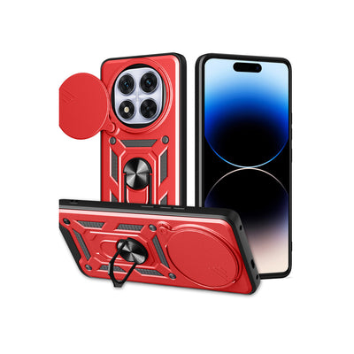 Newface Xiaomi Redmi Note 14 Pro Plus Kılıf Pars Lens Yüzüklü Silikon