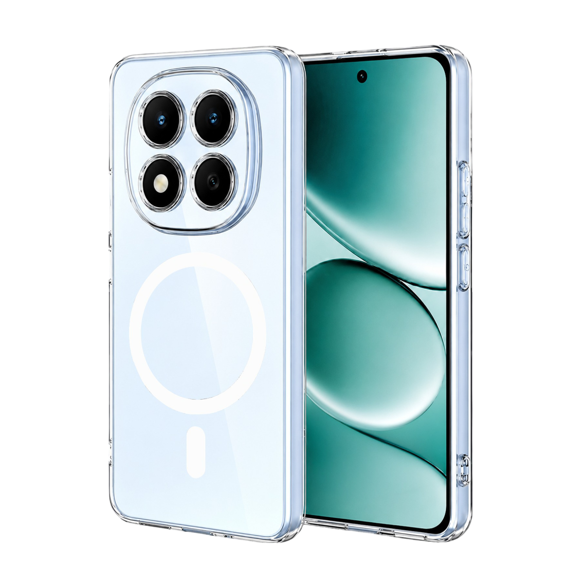 Newface Xiaomi Redmi Note 15 Pro Plus 5G Combo Sert Şeffaf Magsafe Kapak