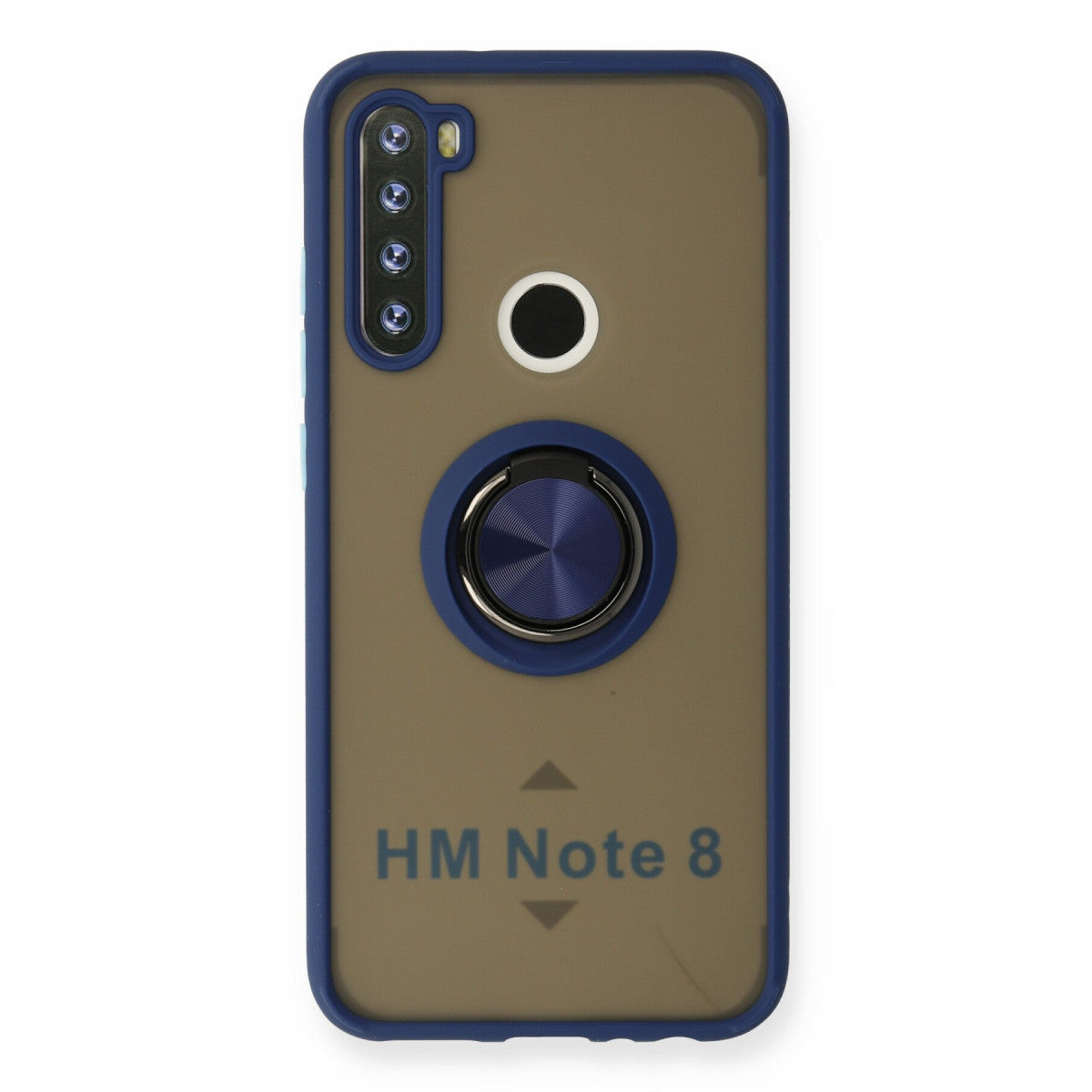 Newface Xiaomi Redmi Note 8 Kılıf Montreal Yüzüklü Silikon Kapak