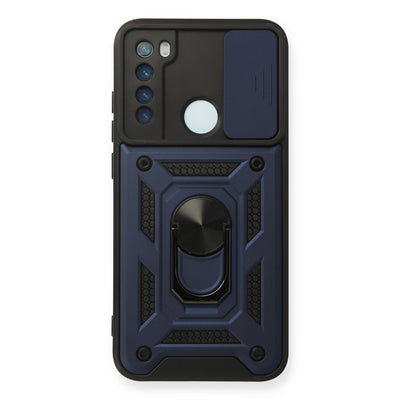 Newface Xiaomi Redmi Note 8 Kılıf Pars Lens Yüzüklü Silikon