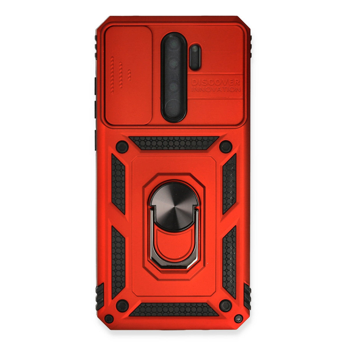 Newface Xiaomi Redmi Note 8 Pro Kılıf Pars Lens Yüzüklü Silikon