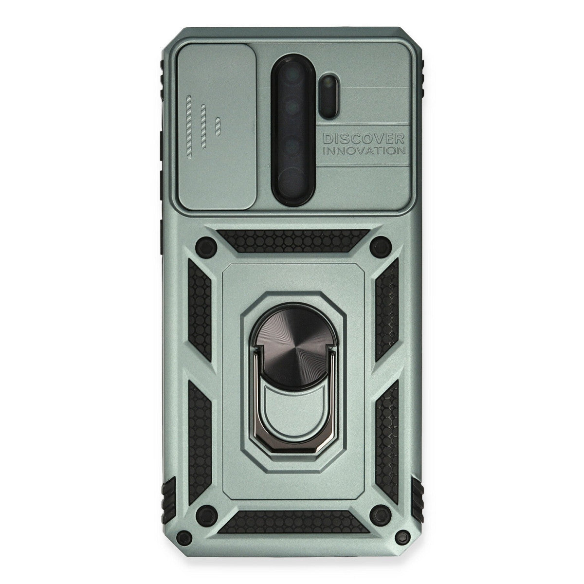 Newface Xiaomi Redmi Note 8 Pro Kılıf Pars Lens Yüzüklü Silikon