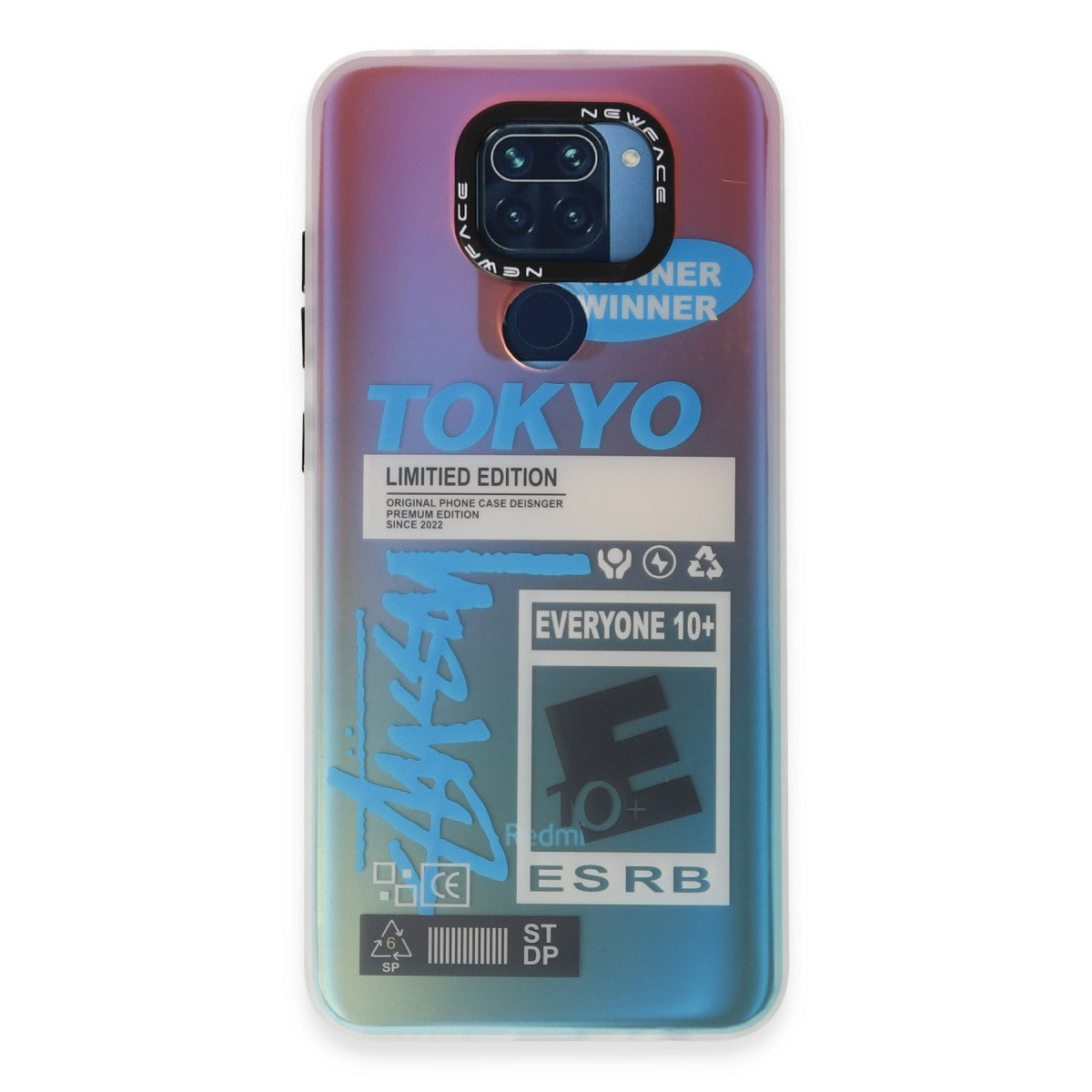 Newface Xiaomi Redmi Note 9 Kılıf Estoril Desenli Kapak - Estoril