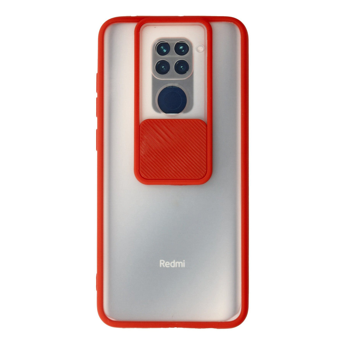 Newface Xiaomi Redmi Note 9 Kılıf Palm Buzlu Kamera Sürgülü Silikon