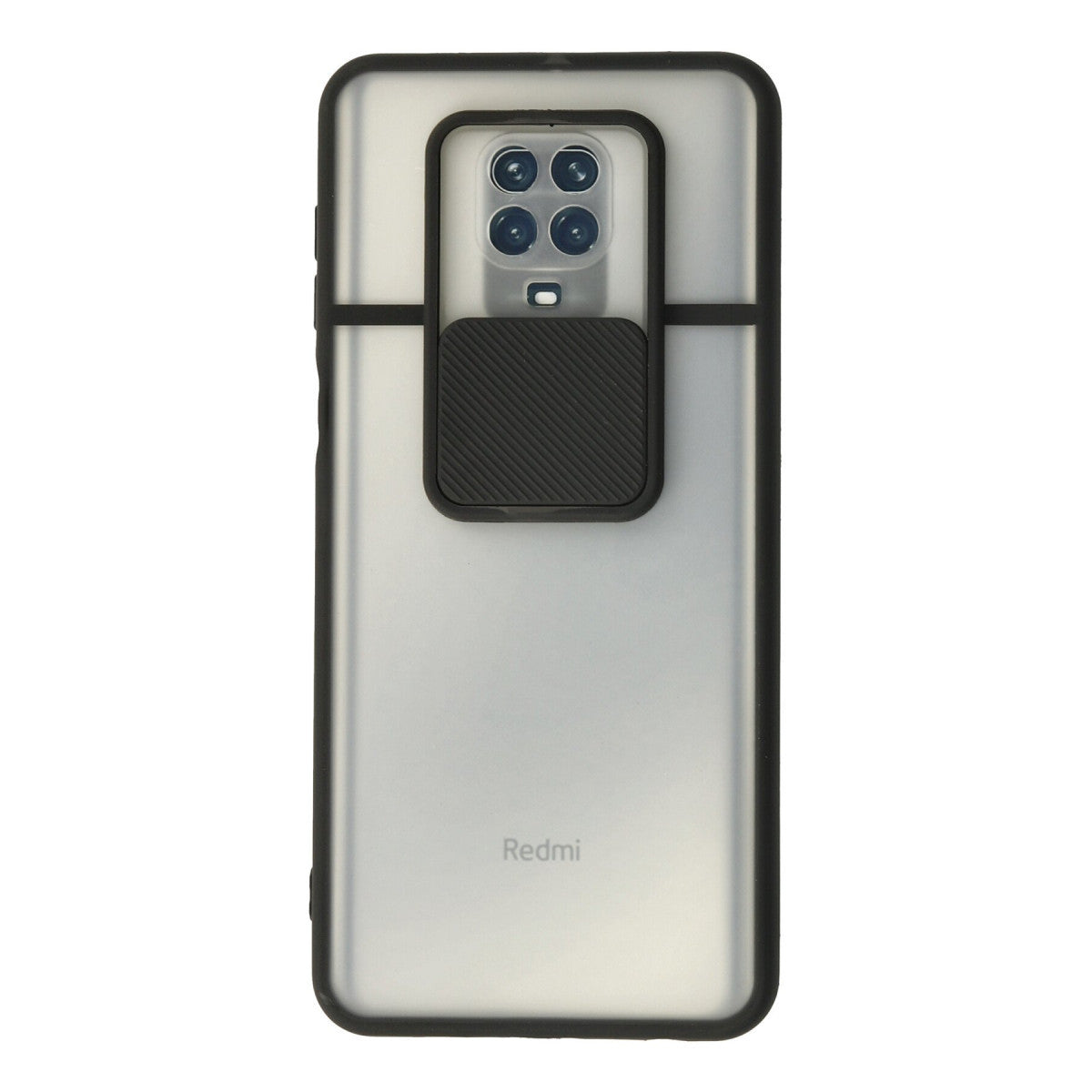 Newface Xiaomi Redmi Note 9 Pro Kılıf Palm Buzlu Kamera Sürgülü Silikon