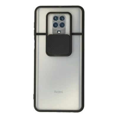 Newface Xiaomi Redmi Note 9 Pro Kılıf Palm Buzlu Kamera Sürgülü Silikon