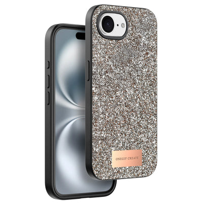 Onegif Apple iPhone 16E Bright Simli Kapak