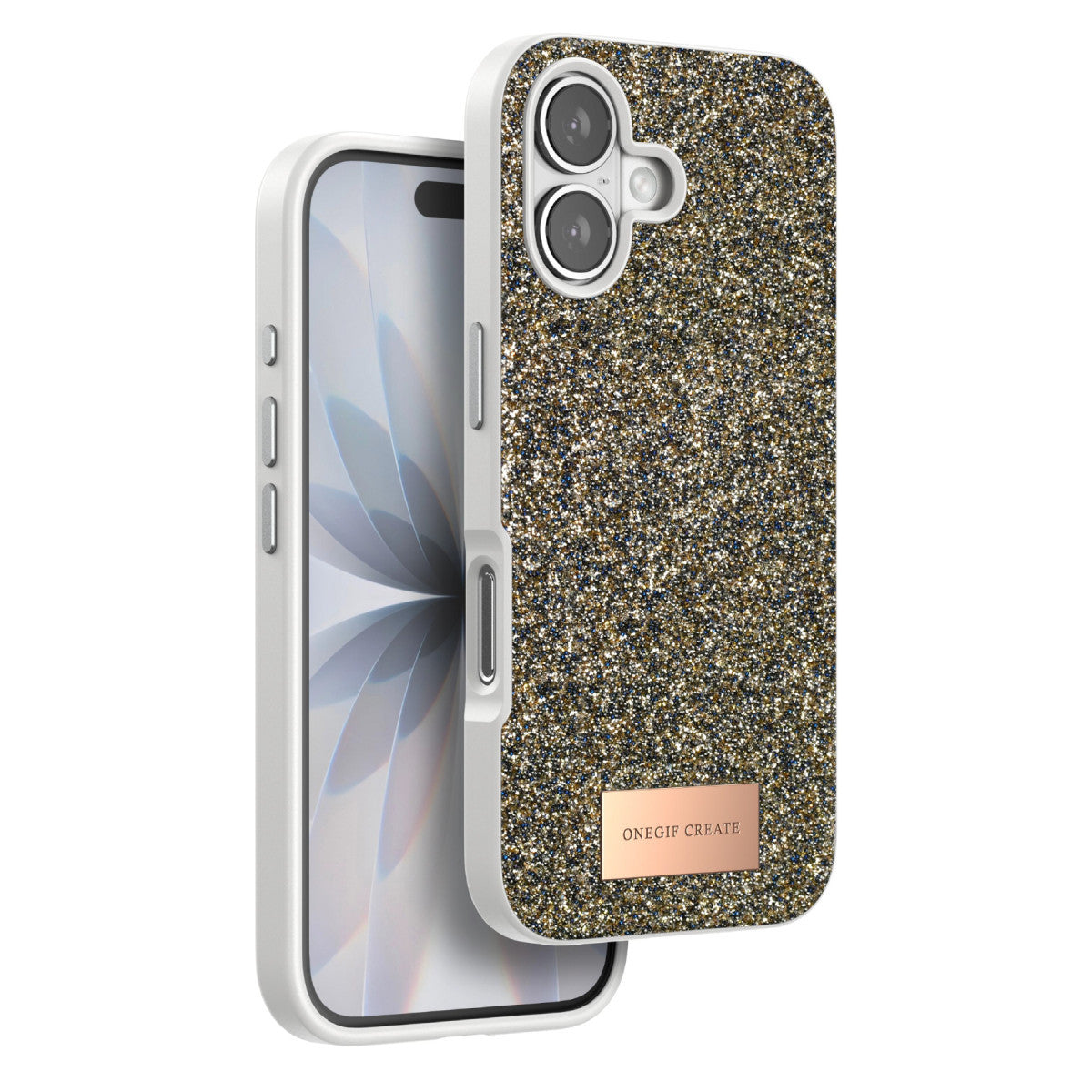 Onegif Apple iPhone 17 Bright Simli Kapak