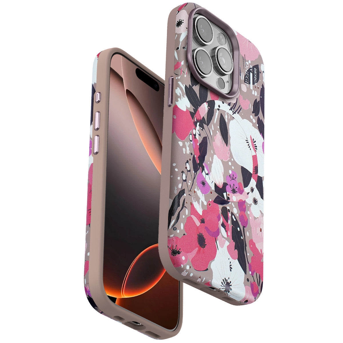 Onegif iPhone 14 Pro Max Flower Series Magsafe Kapak