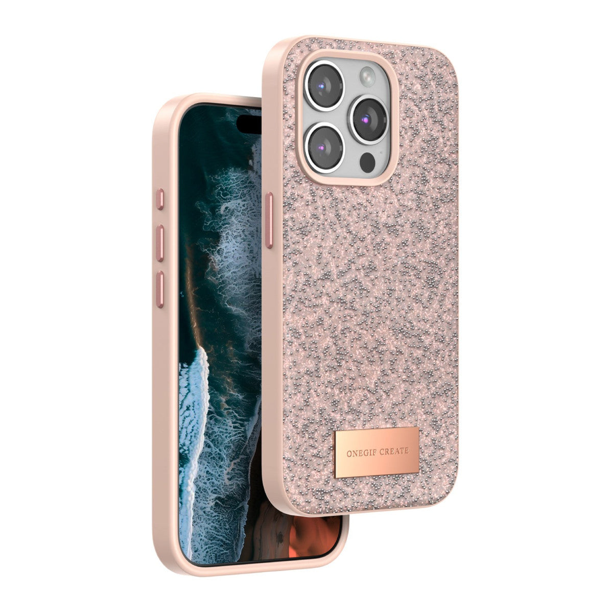 Onegif iPhone 15 Pro Max Bright Simli Kapak