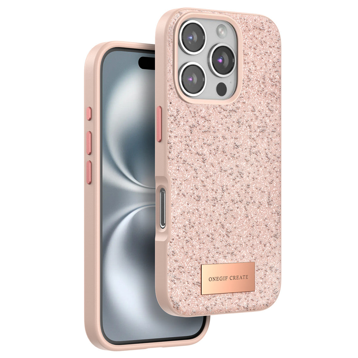 Onegif iPhone 16 Pro Max Bright Simli Kapak