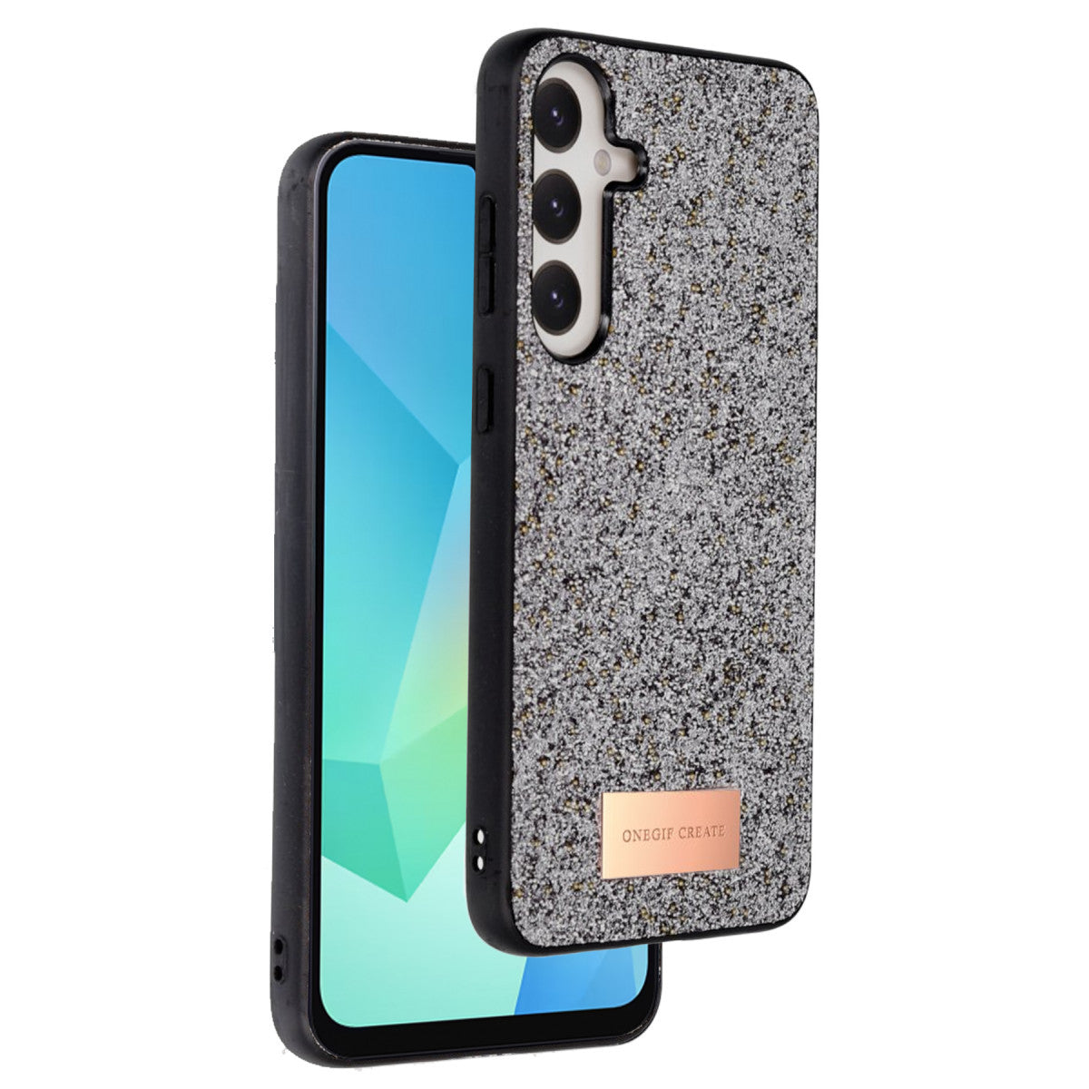 Onegif Samsung Galaxy A56 Bright Simli Kapak