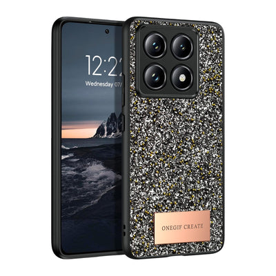 Onegif Xiaomi Mi 14T Pro Bright Simli Kapak