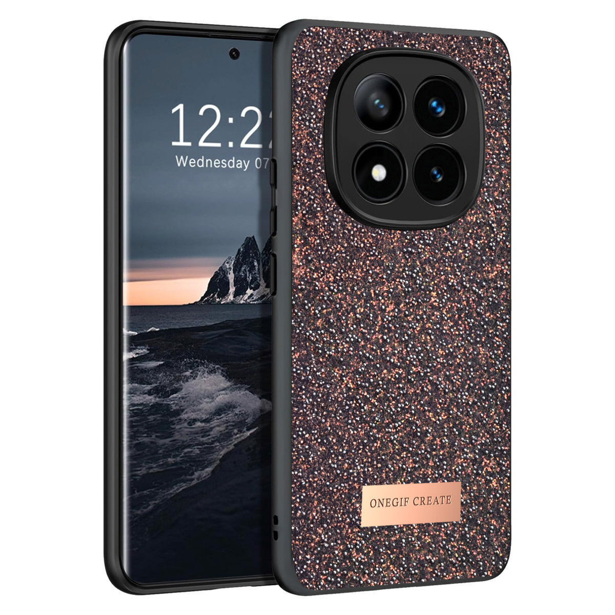 Onegif Xiaomi Redmi Note 14 Pro 4G Bright Simli Kapak