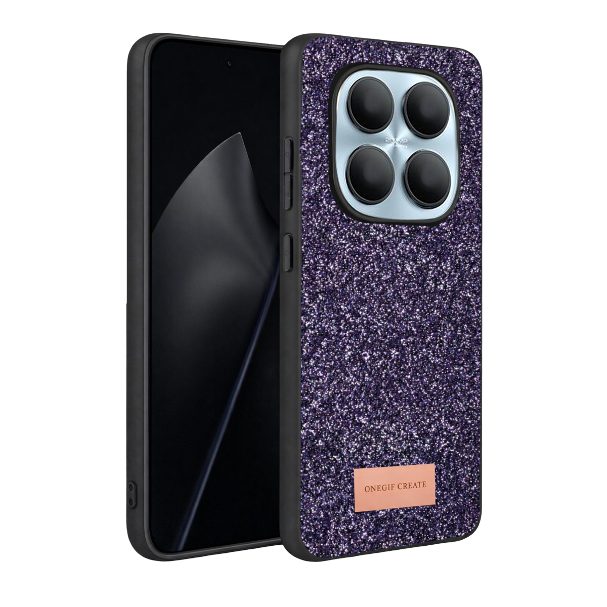 Onegif Xiaomi Redmi Note 15 Pro 5G Bright Simli Kapak - kılıfxpremium