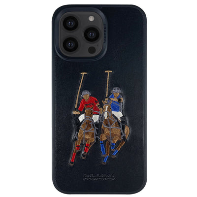 Santa Barbara Polo Racquet Club iPhone 14 Pro Jockey Deri Kapak